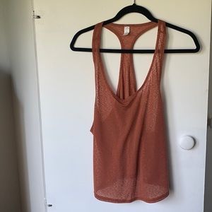Offline by Aerie workout tank, sheer, size L